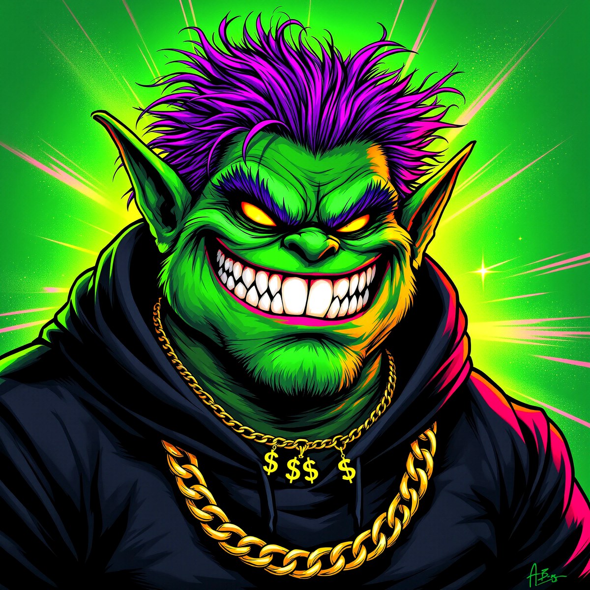 Street Troll (AI fan art)